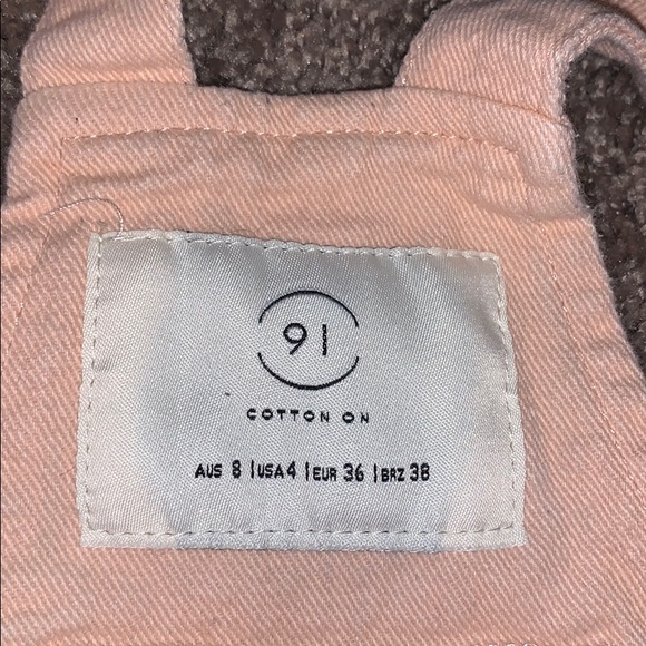 Baby pink overall dress. - Picture 3 of 3